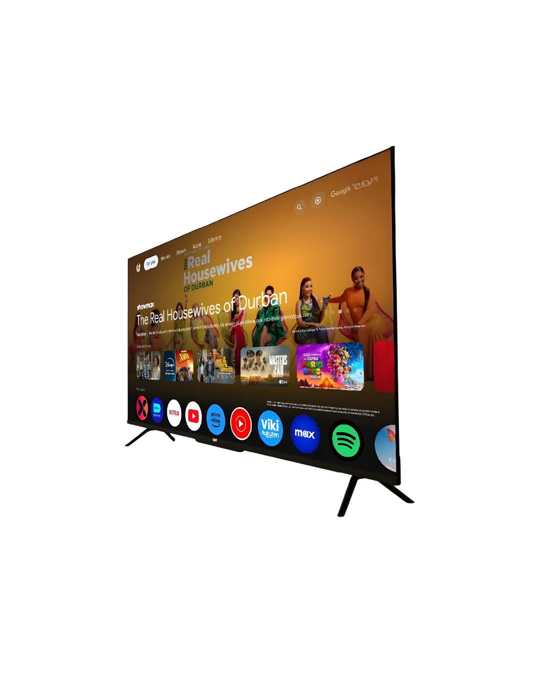 QVWi 50" 4K Smart Google TV Cast-H50