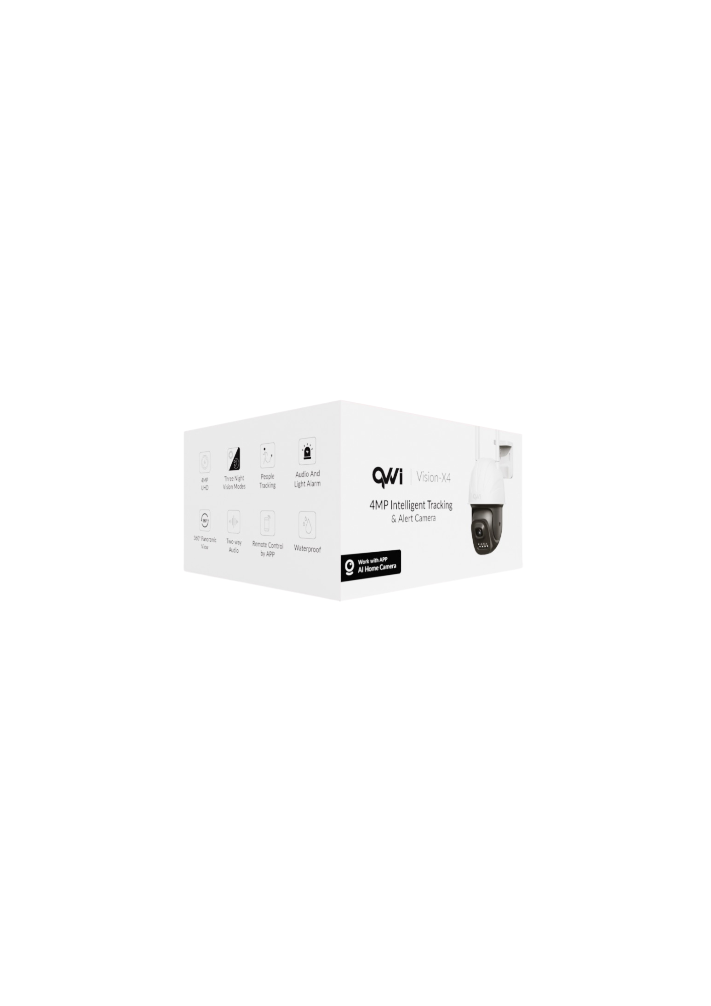QVWi HD Outdoor Security Camera 4MP Vision-X4 S1