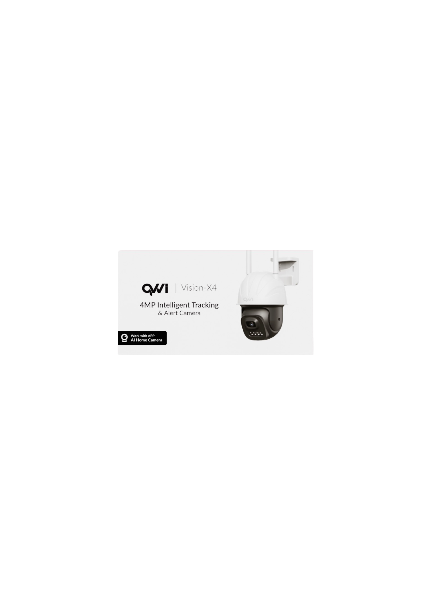 QVWi HD Outdoor Security Camera 4MP Vision-X4 S1