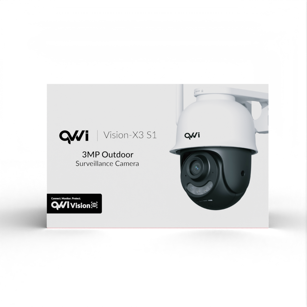 QVWi HD Outdoor Security Camera 3MP Vision-X3 S1