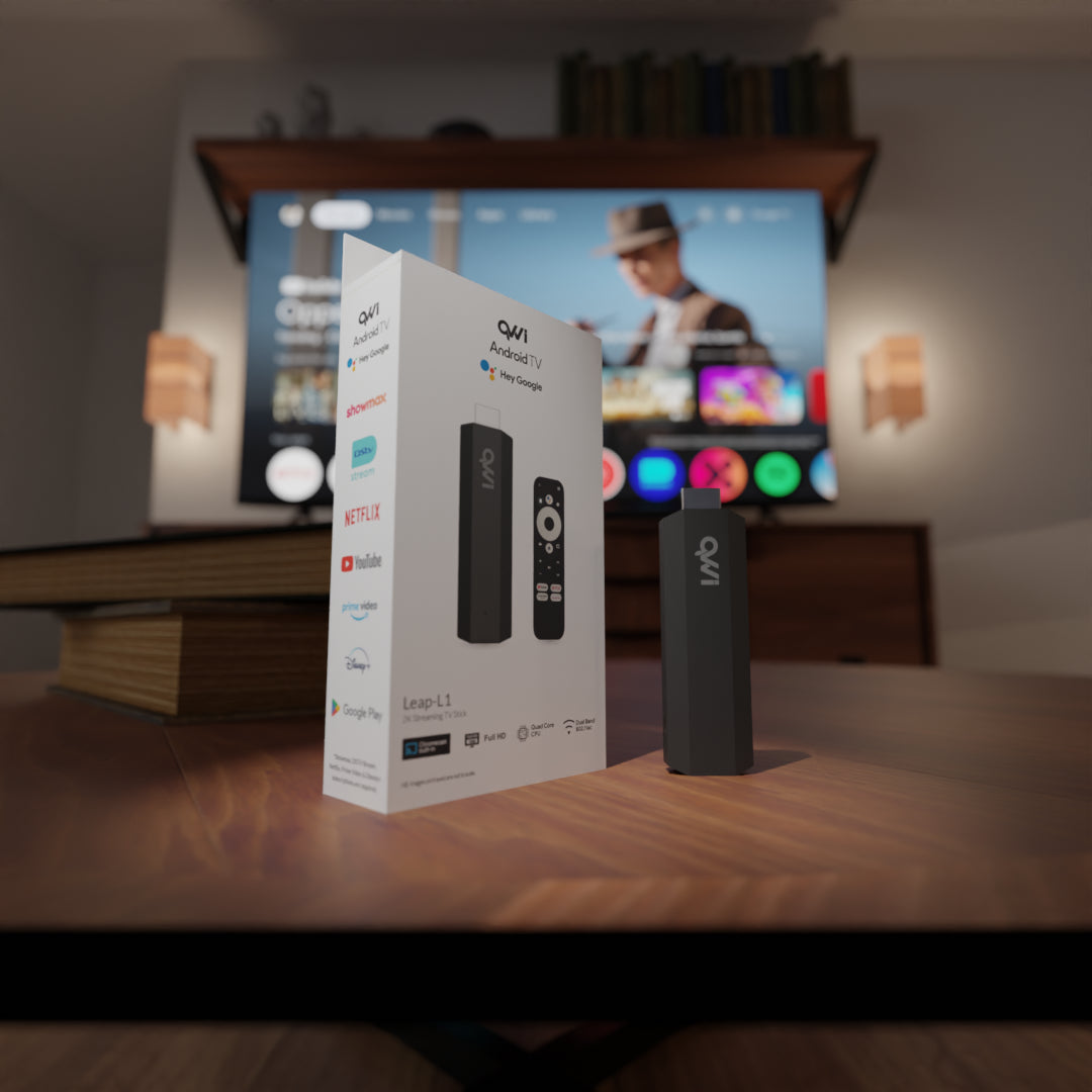 QVWi 2K Android Streaming Stick Leap-L1