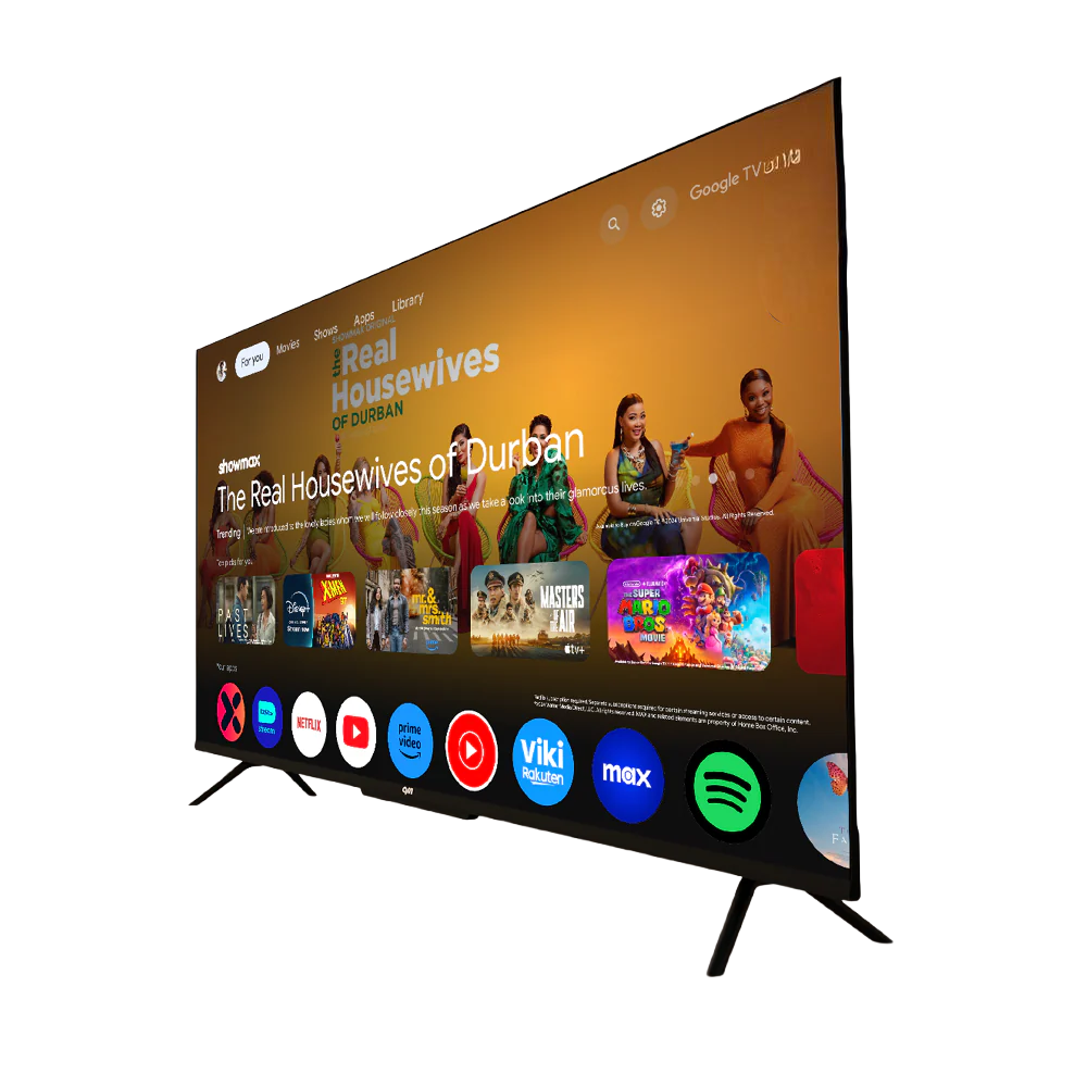 QVWi 55" 4K Smart Google TV Cast-H55