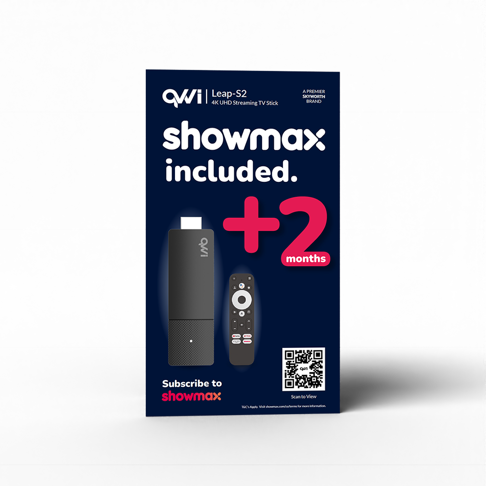 QVWi 4K Google Streaming Stick Leap-S2