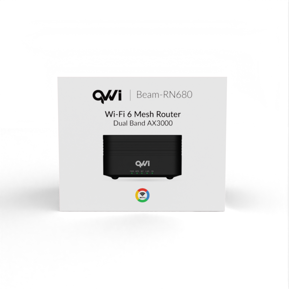 QVWi Wi-Fi 6 Mesh Router Beam-RN680