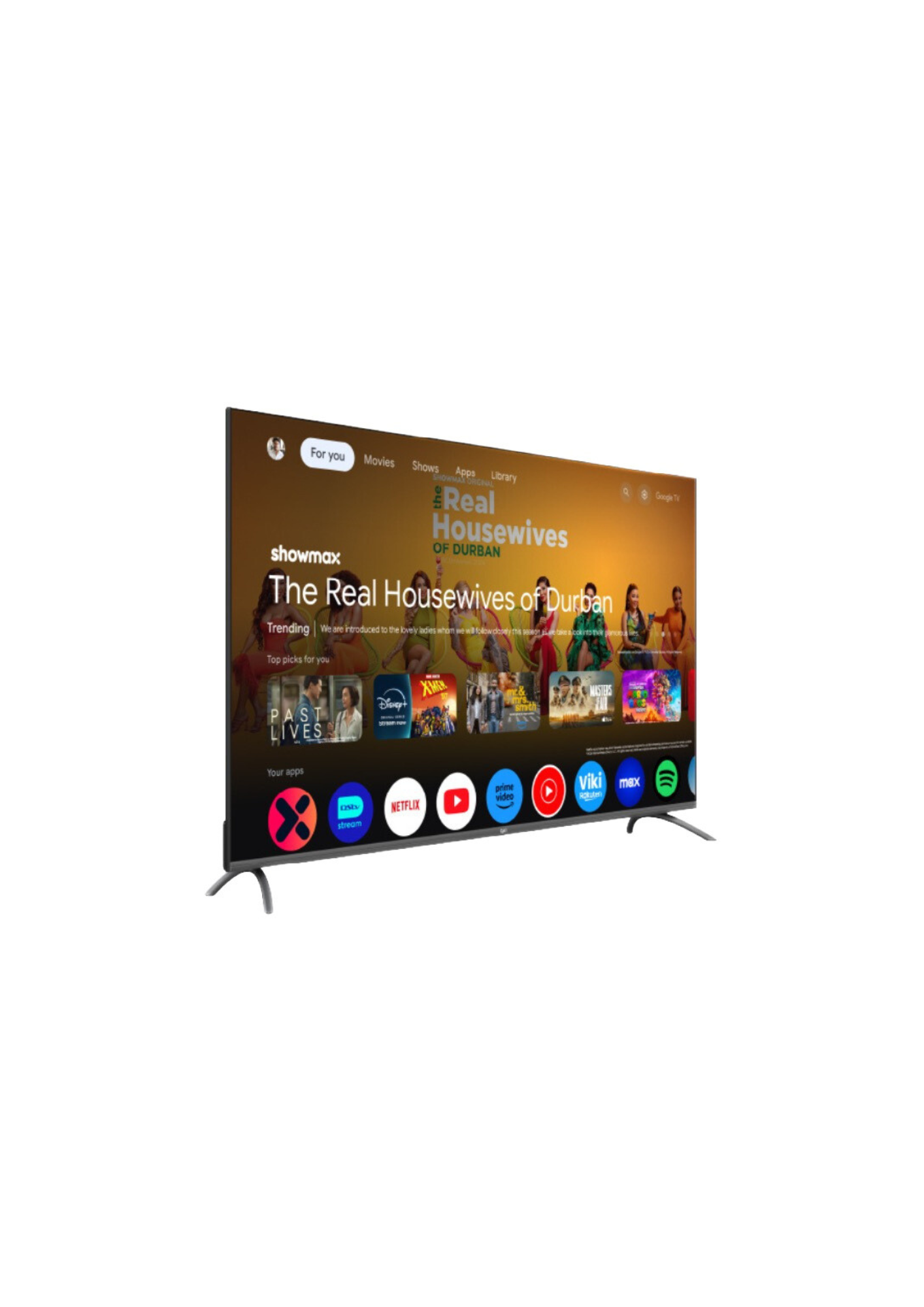 QVWi 55" 4K Smart Google TV Cast-H55