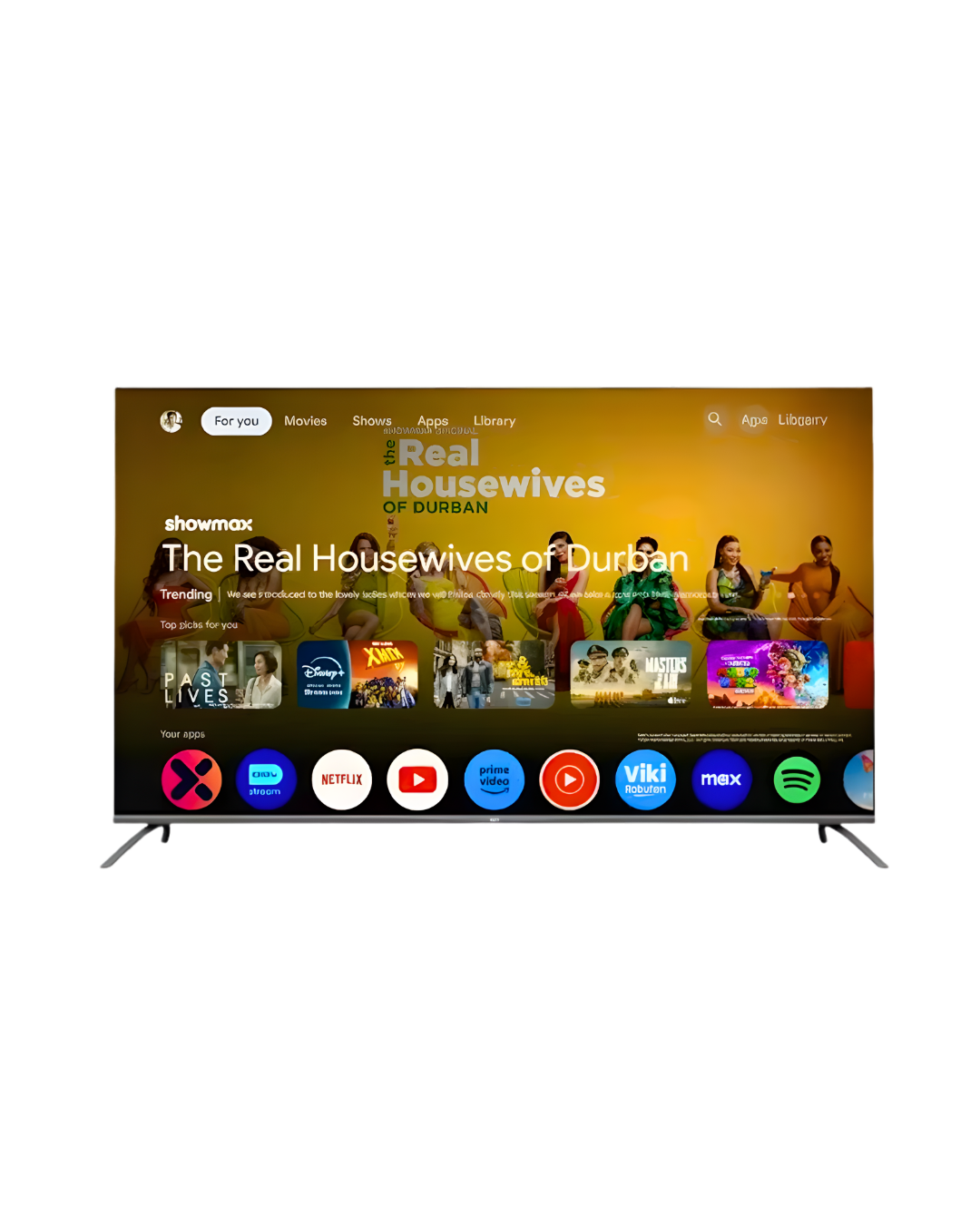QVWi 65" 4K Smart Google TV Cast-H65