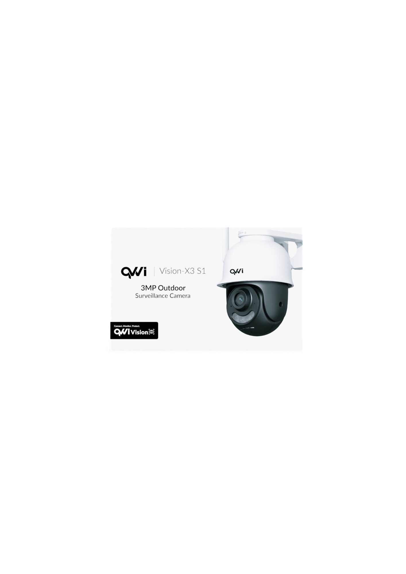 QVWi HD Outdoor Security Camera 3MP Vision-X3 S1